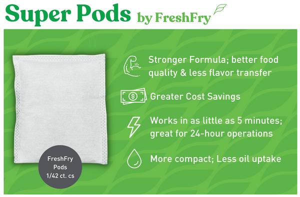 FreshFry SuperPods  -  42 Count Case